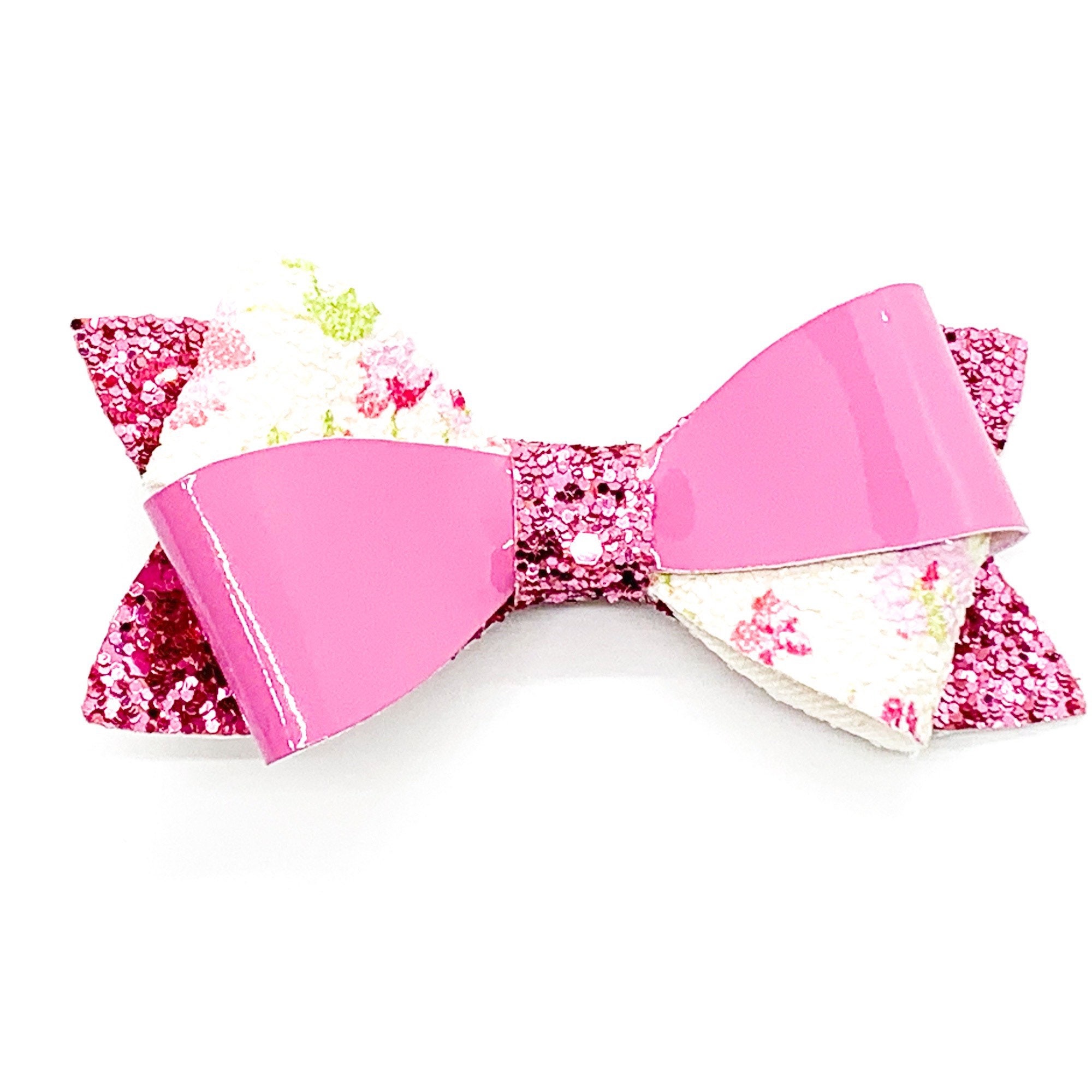 Floral 3 Hair Clip Etsy