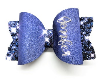 Arc de cheveux personnalisé, arc de cheveux de 4 pouces, arc de cheveux personnalisé, arc de cheveux mignon, arc de cheveux élégant, cadeau de 1er anniversaire, pince à cheveux, accessoire de cheveux pour filles