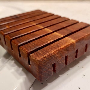 Handmade Wooden Soap Dish