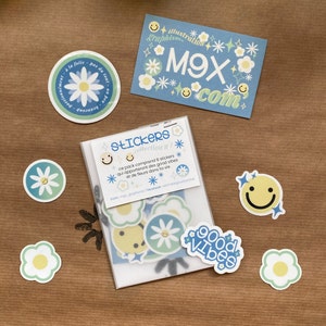 Pack de Stickers Brillants Amusants et Apportant de la Bonne Humeur – Autocollants Résistants