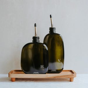 Flessen van 500 ml voor olie en/of azijn - Biologische collectie - Zero Waste glazen verpakking