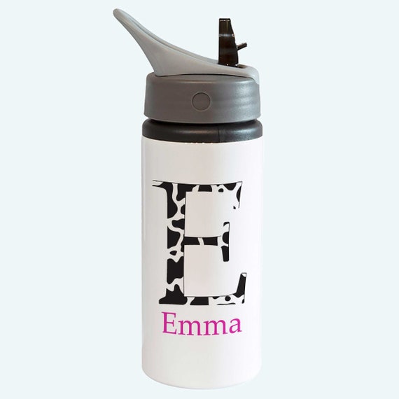 Personalised Bottle With Straw Custom Water Bottles-kids School