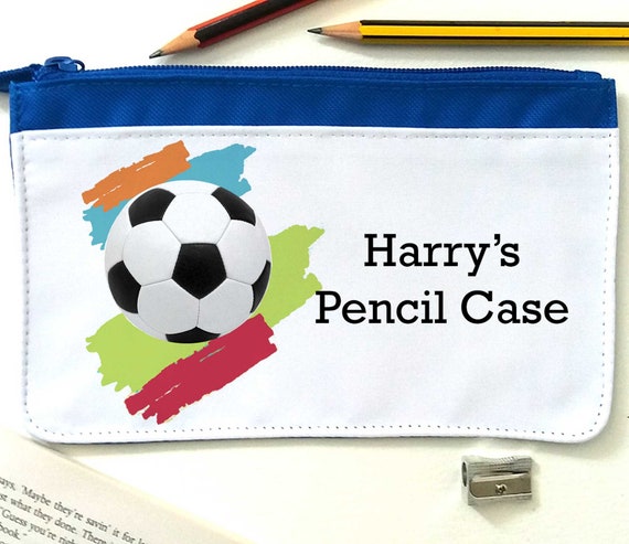 Football School Pencil Case, Pencil School Boys Football