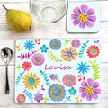 Personalised Placemat & Coaster Set- Girls Birthday Party Gift-More Designs on Listing