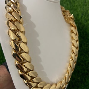 Miami Cuban Link SOLID HANDMADE 10-24MM image 9