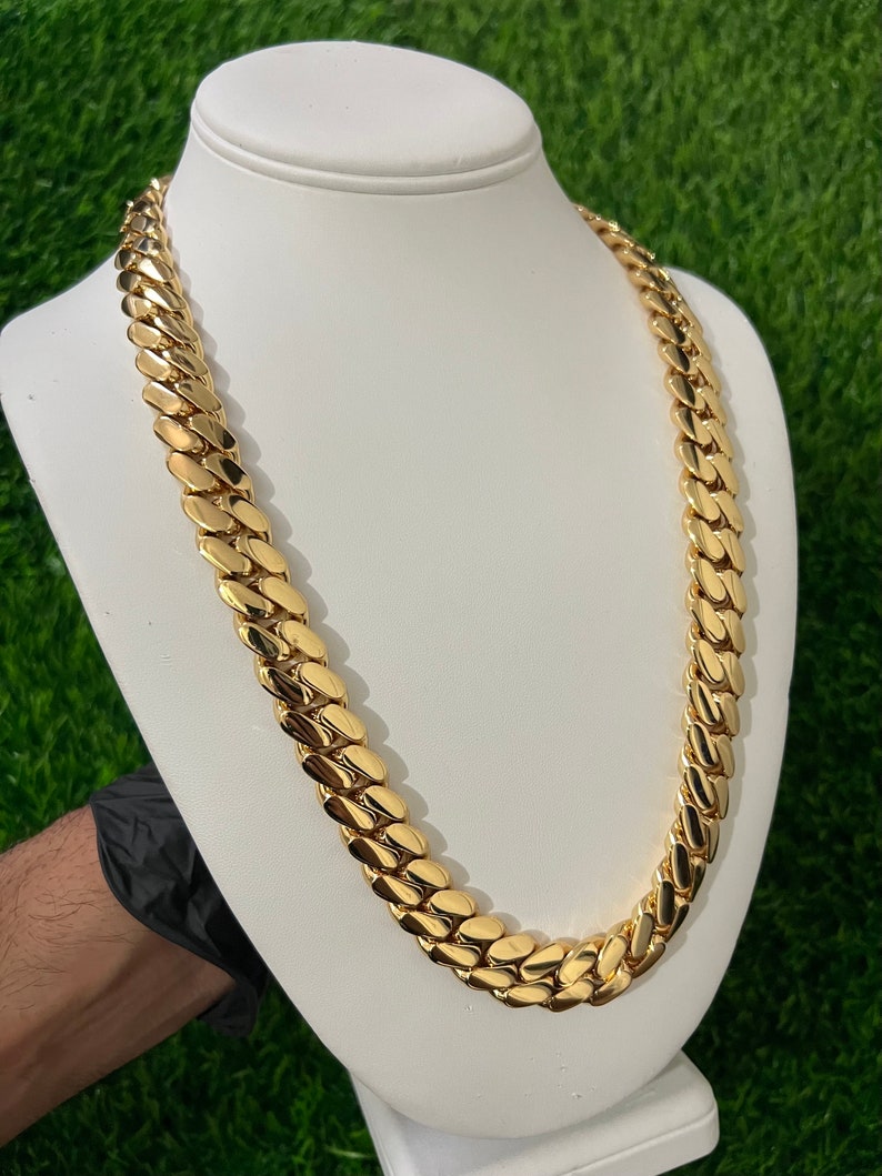 Miami Cuban Link SOLID HANDMADE 10-24MM image 5