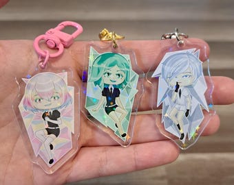 Land of the Lustrous Acrylic Keychain