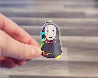 Studio Ghibli No Face Phone Charm Keychain