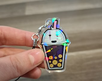 Studio Ghibli No Face Phone Charm Keychain