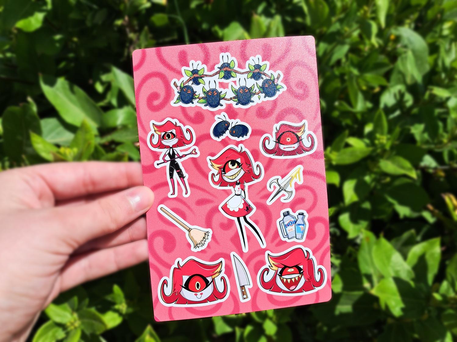 Hazbinhotel レンチキュラーポスター　バギー Hazbinhotel レンチキュラーポスター バギー ハズビン・ホテル