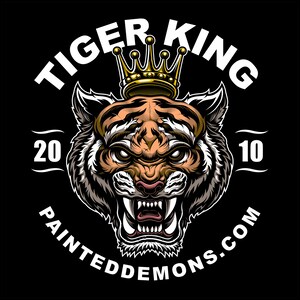 Arte vectorial del Rey Tigre