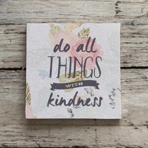 Motivational magnet, positive magnet, inspirational magnet, small gift, friend gift, co-worker gift