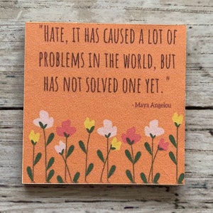 Motivational magnet, positive magnet, inspirational magnet, small gift, friend gift, co-worker gift
