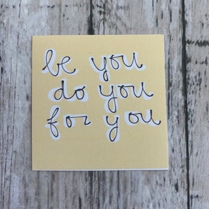 Motivational magnet, positive magnet, inspirational magnet, small gift, friend gift, co-worker gift