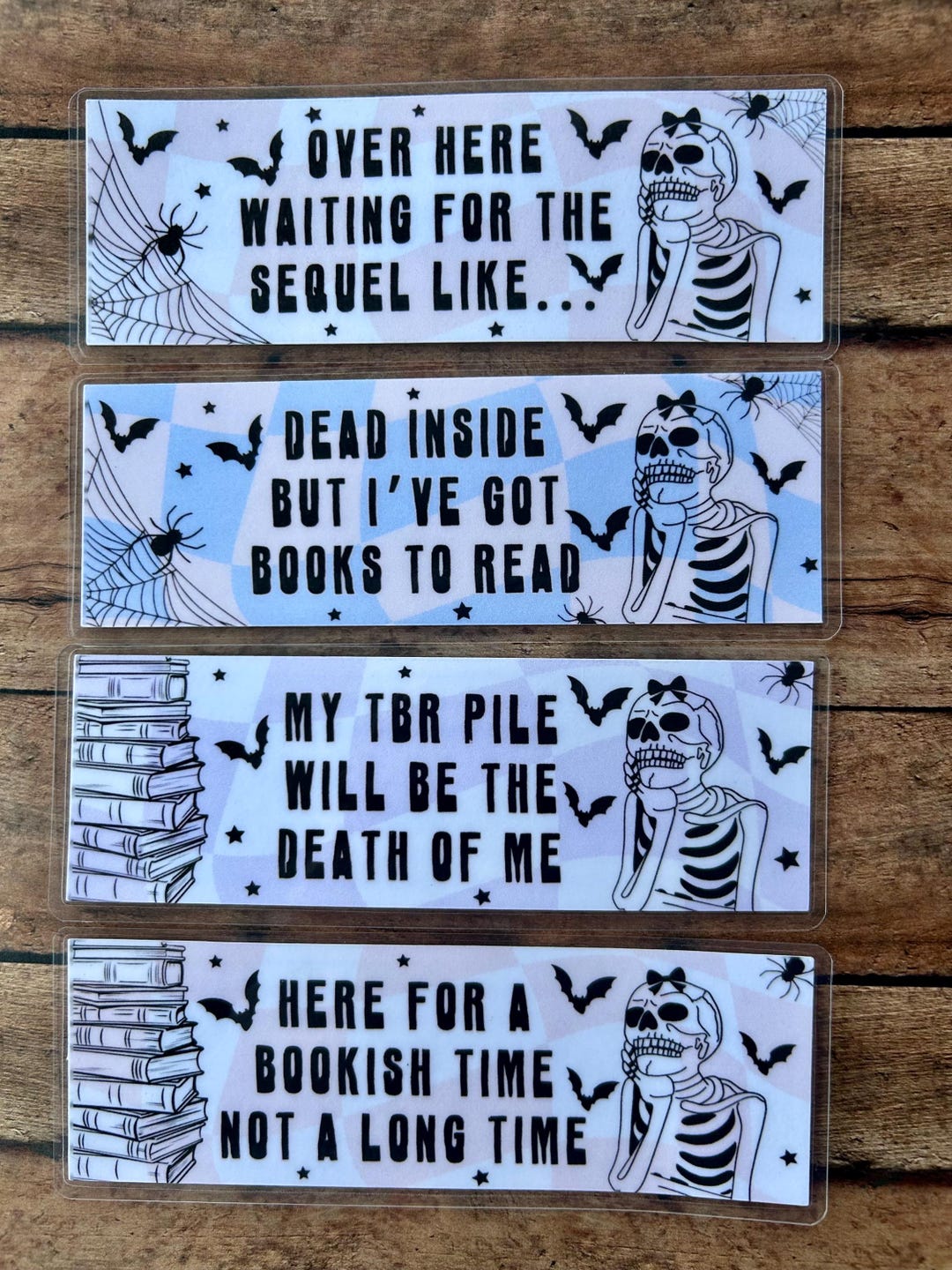 Humurous Bookmarks Funny Bookmarks - Sarcastic Bookmarks - Book Lover Gift - Laminated ...