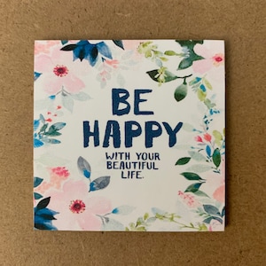 Motivational magnet, positive magnet, inspirational magnet, small gift, friend gift, co-worker gift