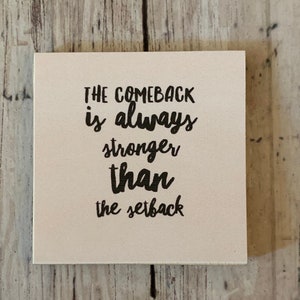 Motivational magnet, positive magnet, inspirational magnet, small gift, friend gift, co-worker gift