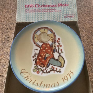 Limited Edition 1975 Christmas Plate by Schmid Bros., Inc.