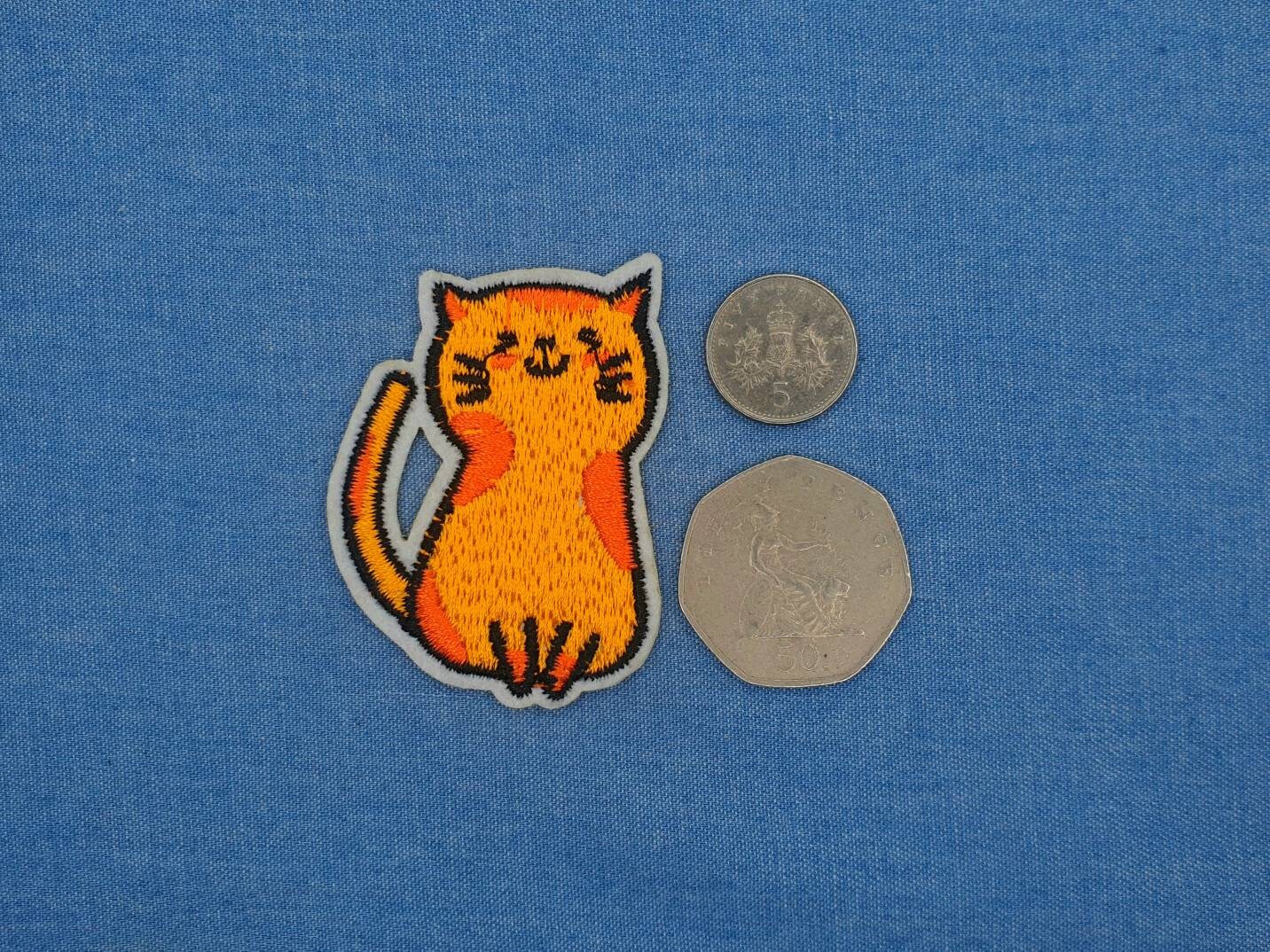 Cute Cat Patch Funny Cat Patch Animal Patch Funny Patch Etsy UK