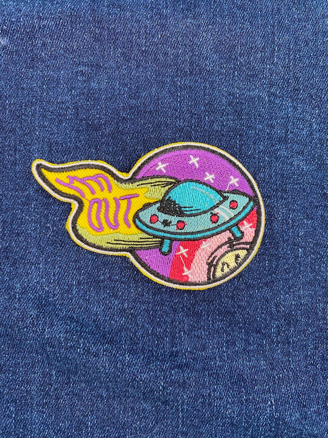 UFO Patch Im Out Patch Funny Patch Space Patch Alien - Etsy UK
