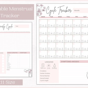 Printable Period Tracker and Fertility Awareness Planner
