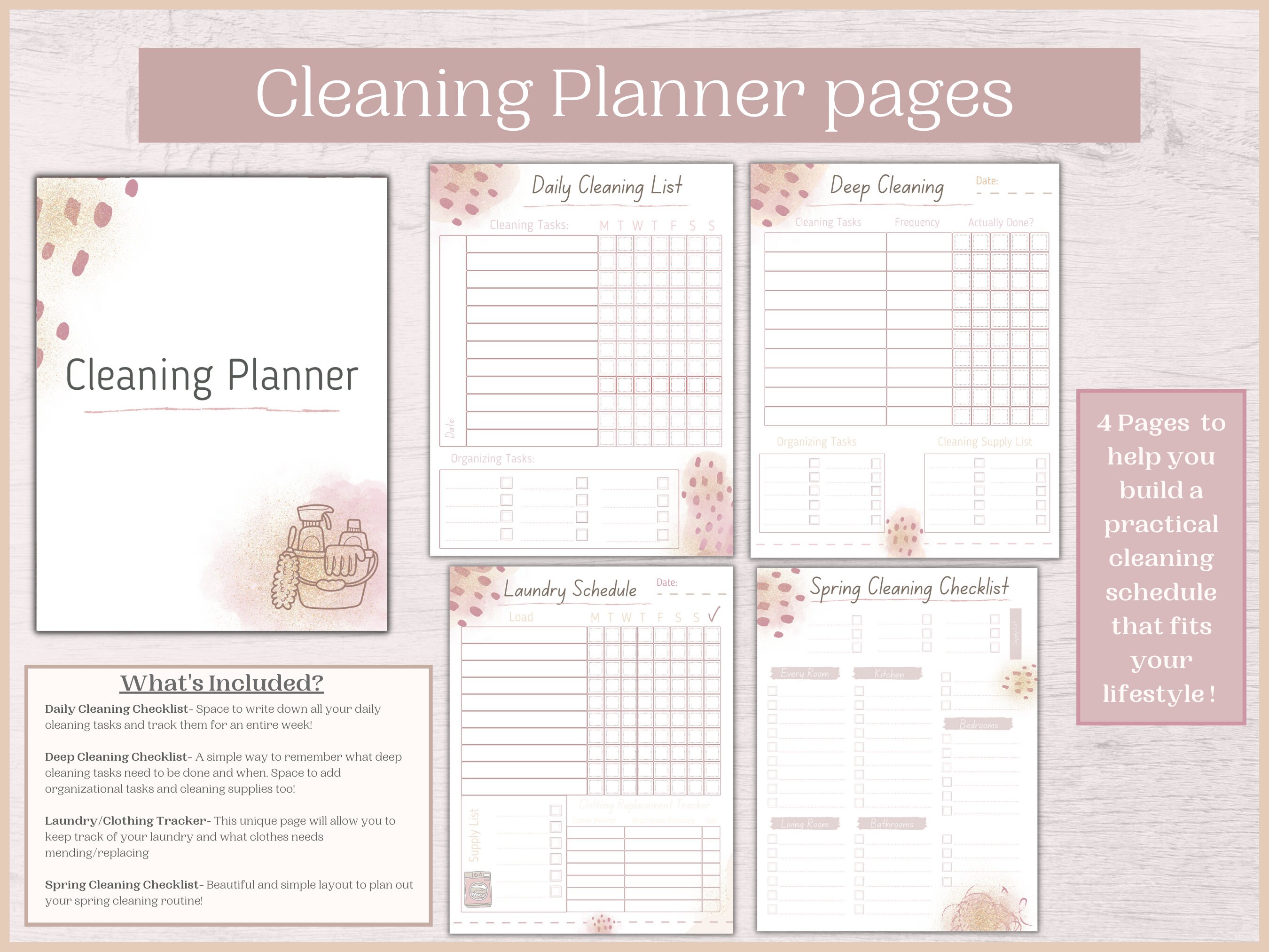 ADHD Planner | ADHD Life Planner Bundle | Printable ADHD Planner and ...