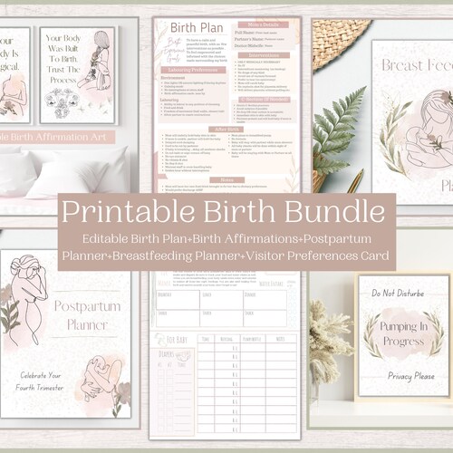 Printable Breastfeeding Planner and Bullet Journal Etsy