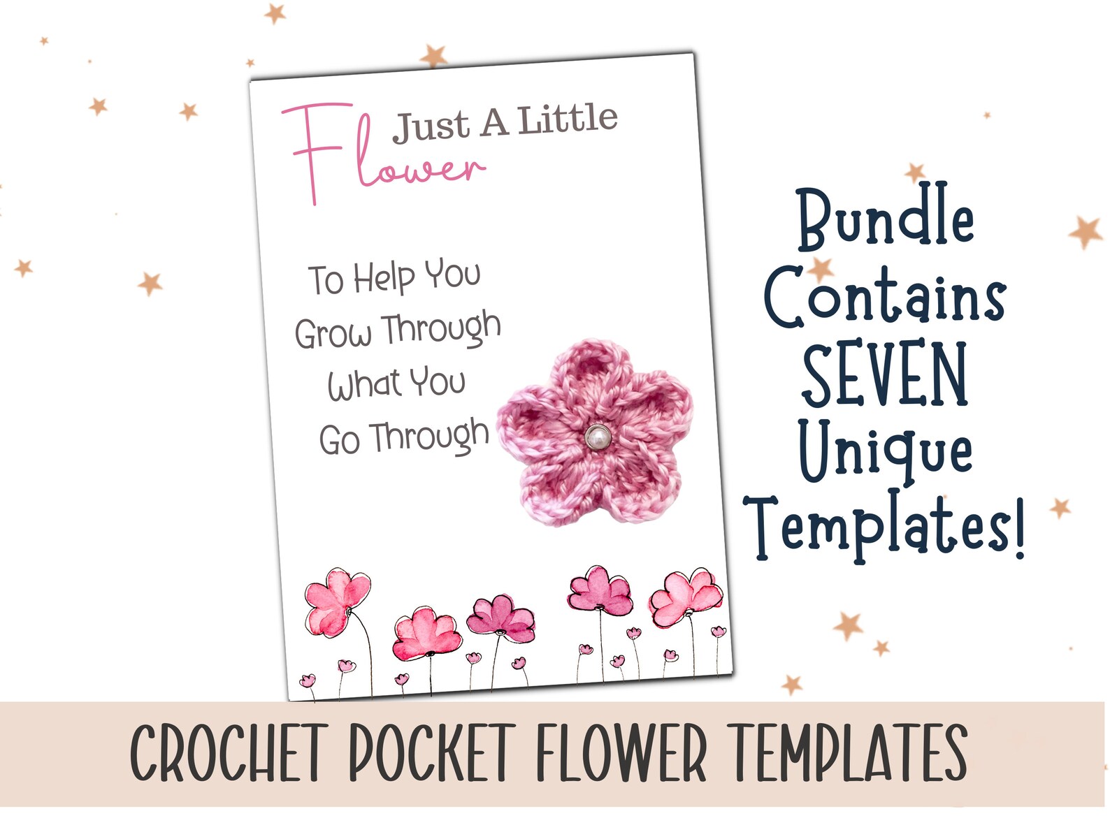 PRINTABLE Crochet Poem Template Bundle Crochet Pocket Hug - Etsy