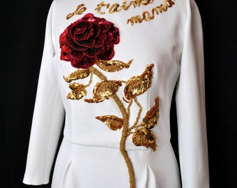 Perlenkleid nach Maß, Stickerei nach Maß, Hochzeitskleid, Stickerei nach Wunsch, Hochzeitskleid, Hochzeitskleid, Hochzeitskleid, Hochzeitskleid