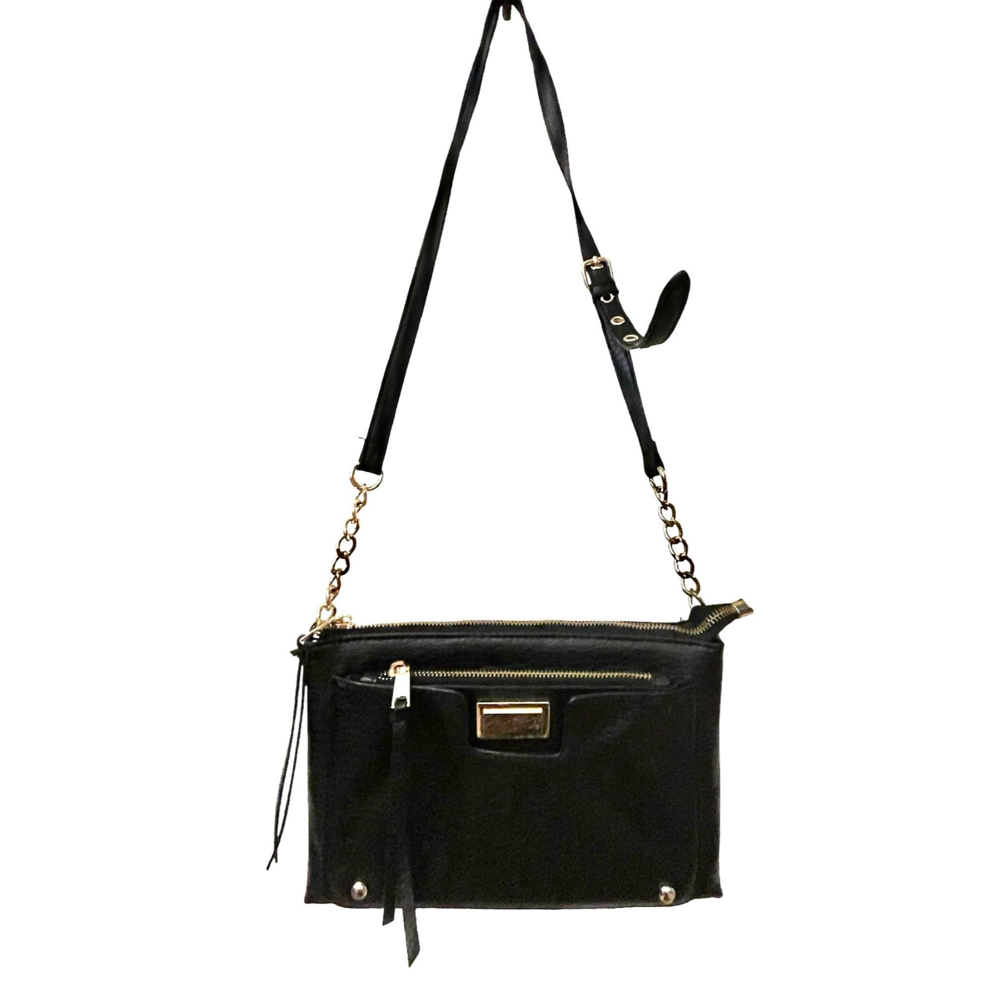 Juicy Couture バッグ 黒 Juicy Couture Black Cowhide Leather Tote Bag “Choose Juicy