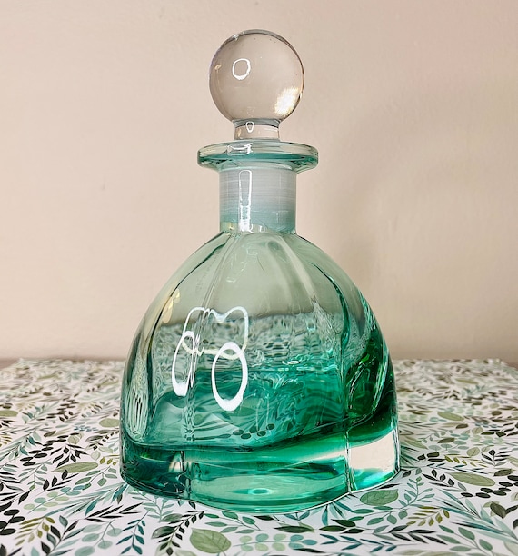 Melady Perfume Bottle 4x4x7 cm Glass Round