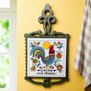 Vintage Tile Trivet - Etsy
