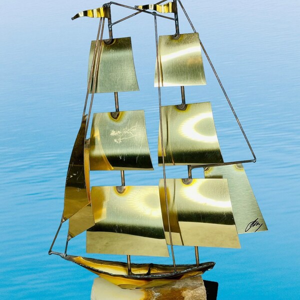 Jason Sculpture Boat Etsy