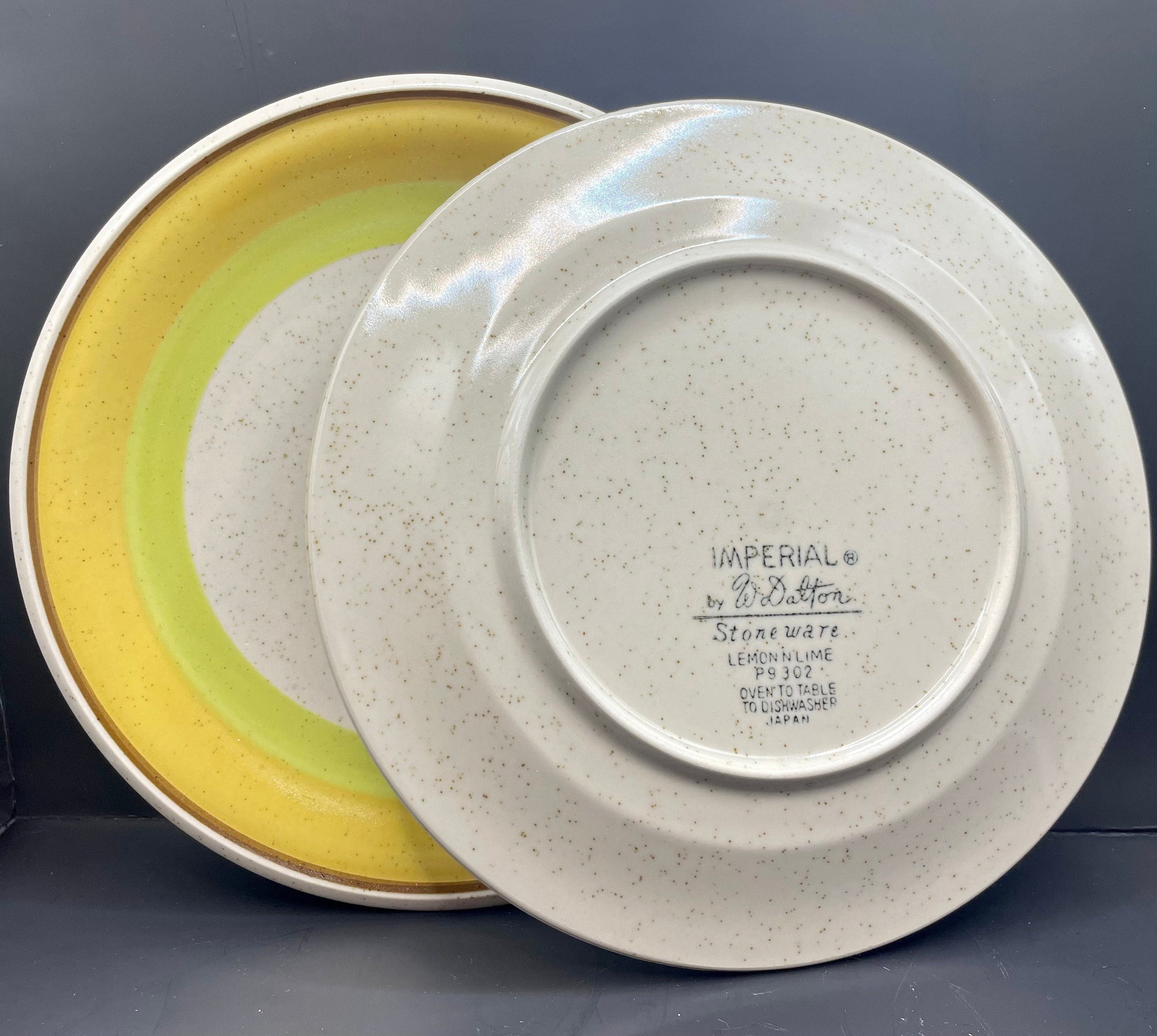 Vintage 1970s Retro Dinnerware Set of 6 Imperial by W. Etsy