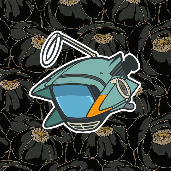 Canti FLCL Original / Guardian 3 Inch Vinyl Sticker Decal