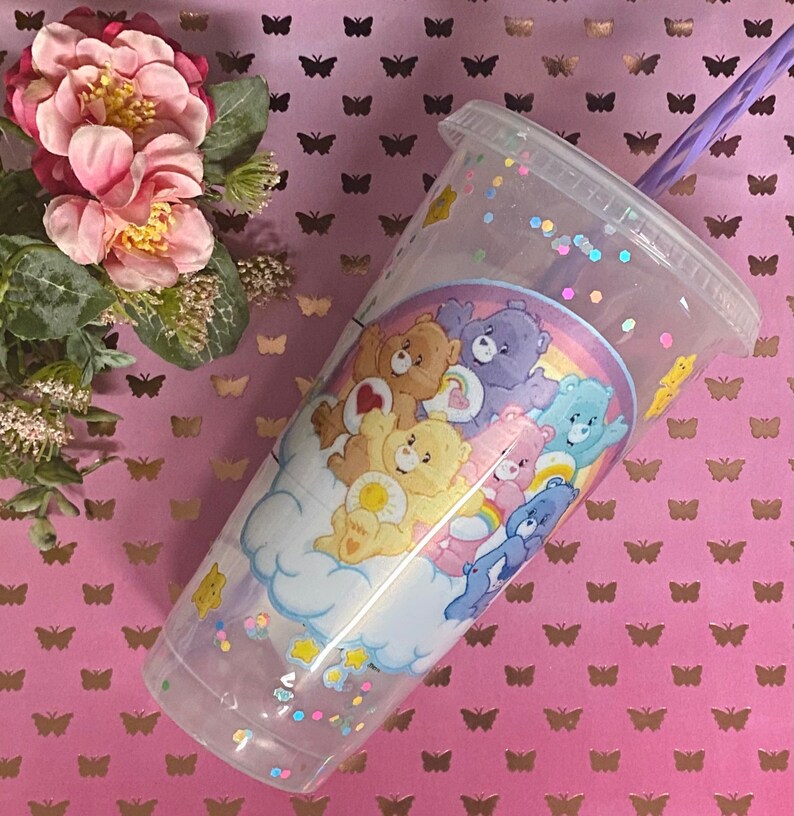 Handmade Bears Inspired Starbucks Tumbler Coated in Epoxy Etsy