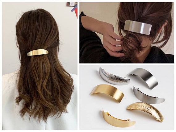 How To Use Barrette Clips, Hair Tutorial