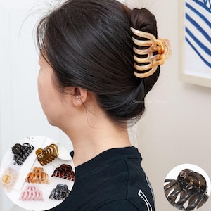 Custom Extra Large Hair Claw for Thick Hair, Strong Hold Hair Clip for Thick and Long Hair, Gift for Her