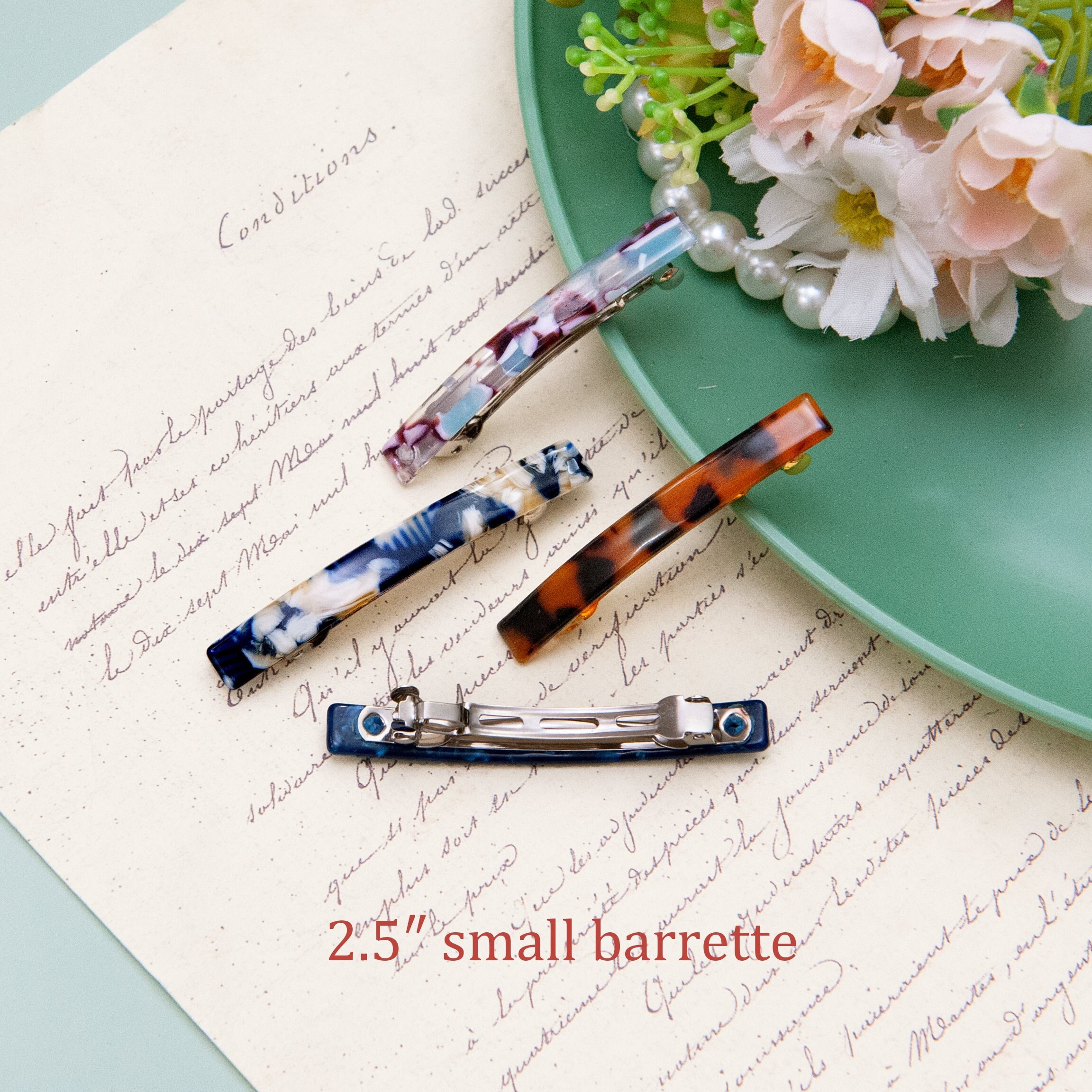 French Barrette - Etsy
