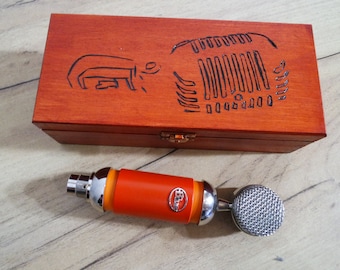 Wooden Microphone Box, Microphone box, microphone accessories,  Handmade Universelle Holz - Schatulle