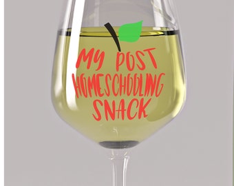 My Post Homeschooling Snack SVG PNG JPG instant download for Silhouette Studio, Circuit Design Space with commercial license