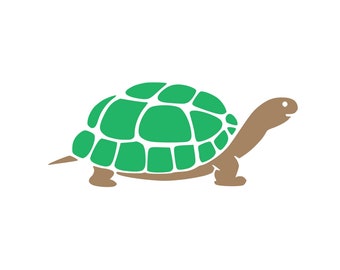 Tortoise SVG PNG JPG instant download for Silhouette Studio, Circuit Design Space with commercial license