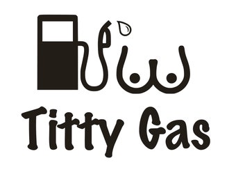 Breastfeeding Titty Gas SVG PNG JPG instant download for Silhouette Studio, Circuit Design Space with commercial license