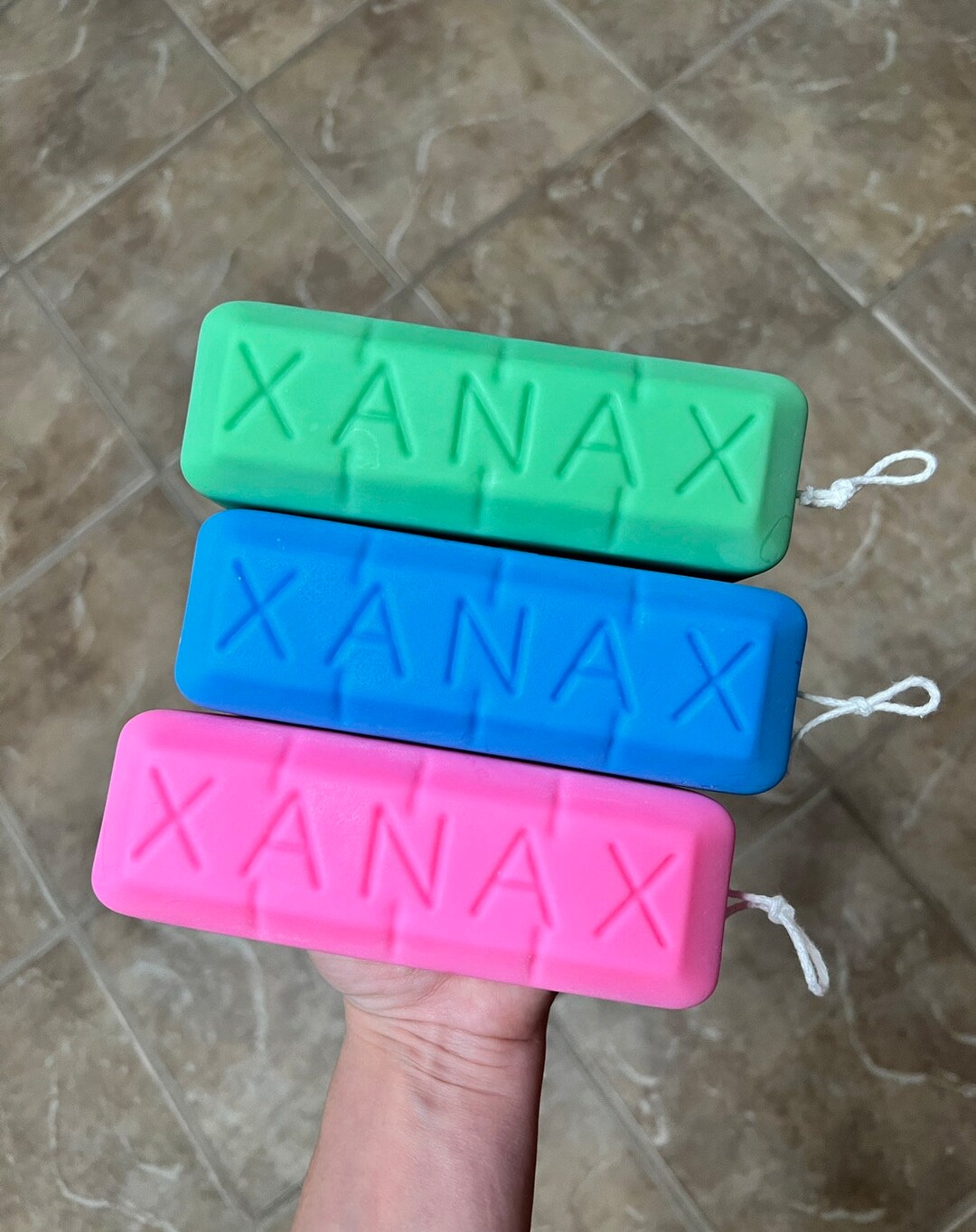 SET OF 2 XANAX Candles Handmade Soy Wax Candles Etsy