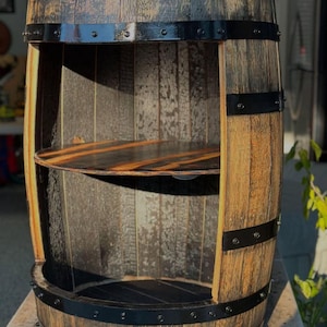 Handgemachter Bester Whisky Barrel Schrank gemacht von Jack Tree Wood