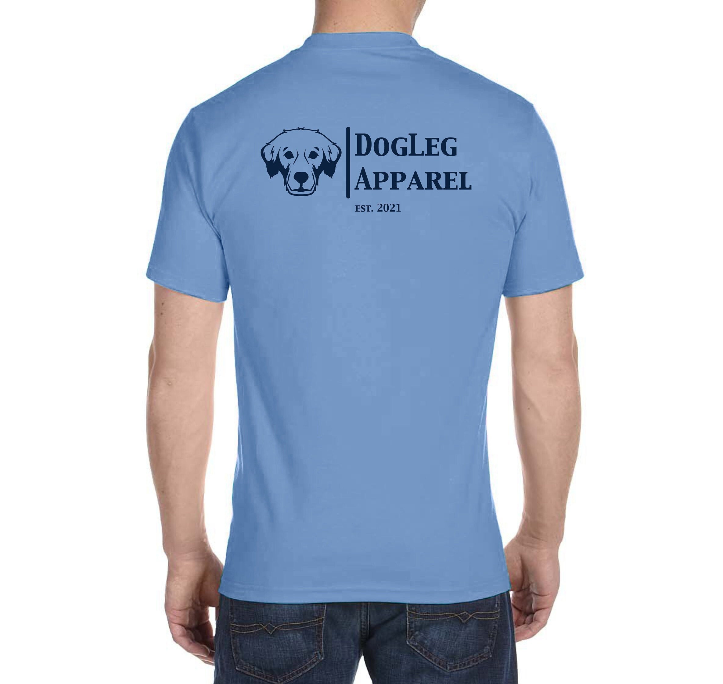 DogLeg Apparel TeeShirt FrontBack Logos Etsy