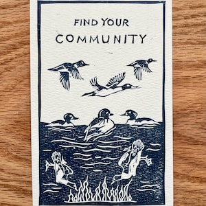 Finde deine passende Community Postkarte