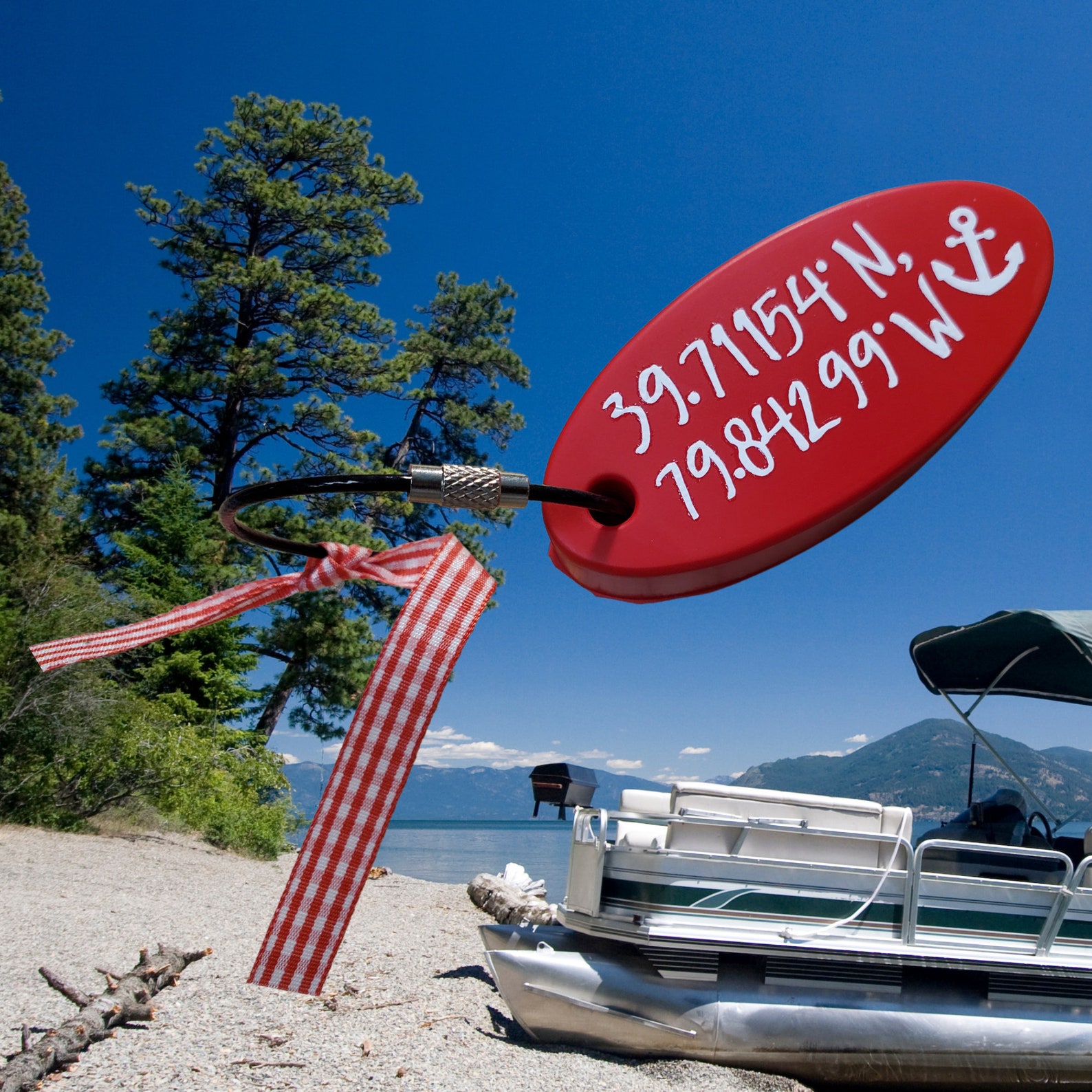 Personalized Floating Boat Keychain Pool Kayak Watersports Etsy