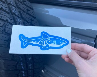 Bumper Sticker Cars Boat Decals Surfing Board Sticker Chromebook. Vans Cooler Sticker Waterproof Fish Vinyl Decal For Macbook Truck 7 Inch Laptop Sticker A&B Traders Blue Shark Car Sticker Bumper Sticker Cars Boat Decals Surfing Board Sticker Chromebook. Vans Cooler Sticker Waterproof Fish Vinyl Decal For Macbook Truck 7 Inch Laptop Sticker A&B Traders Blue Shark Car Sticker