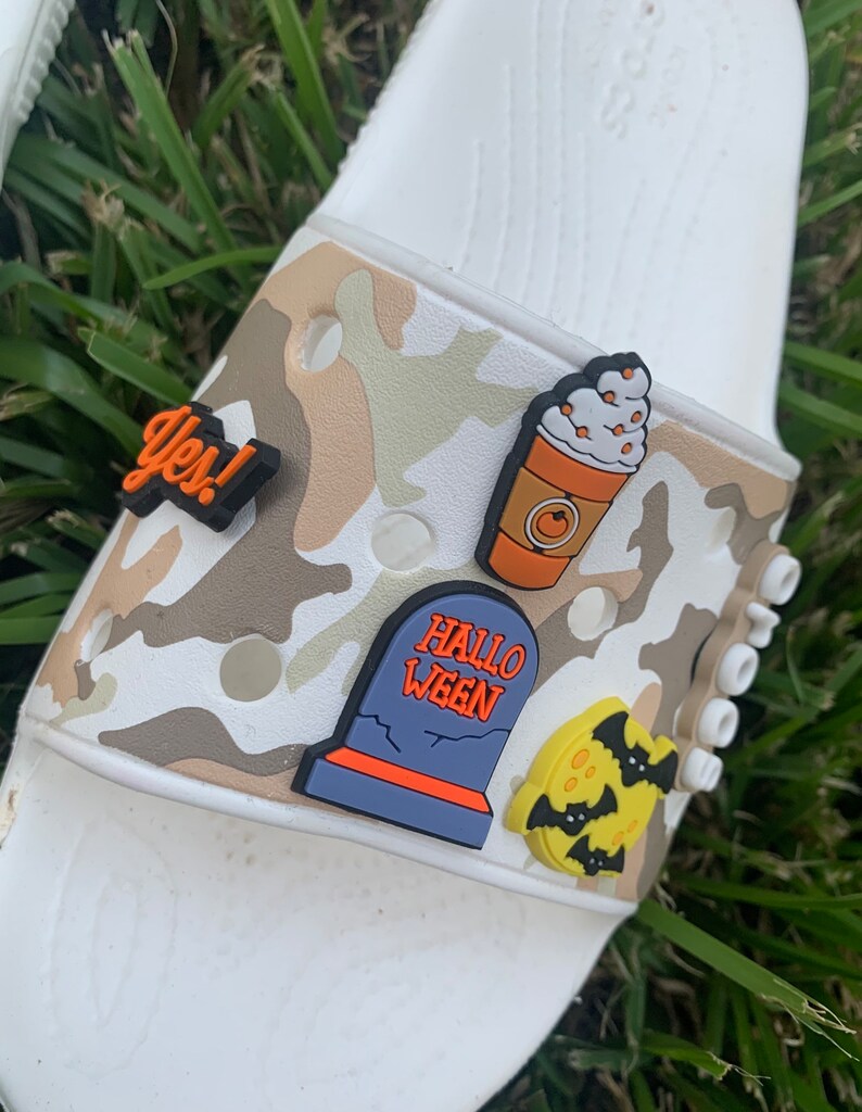 Fall Croc Charms Autumn Clog Charms Pumpkin Spice Shoe Etsy